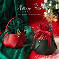 クリスマスアップルバッグギフトバッグクリスマスイブフルーツアップル包装ボックスハンドバッグギフトボックス卸売