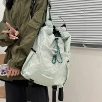 バックパック女性の大容量シンプルな多用途バックパックスポーツ女性のファッション軽量トラベルバッグ卸売カスタマイズ