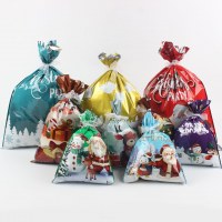 クリスマスギフトバッグアマゾン2024新しいクリスマスギフトバッグ巾着包装袋クリスマスツリーの装飾