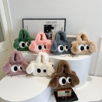 ぬいぐるみレディース バッグ 、かわいい大きな目の犬のチェーン バッグ 、新しい春のトート バッグ 、大きな目のぬいぐるみ バッグ 、シングルショルダークロスボディ バッグ