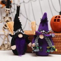 新しいハロウィーンフェイスレス高齢マジックマジックベリーベルブンギャップウィッチギフトルドルフディスプレイ