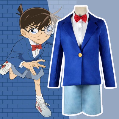 名探偵コナン cos 工藤新一の漫画展年次総会 ハロウィン コスプレ衣装 男子学生服