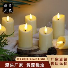 LED電子キャンドルランタンシミュレーション偽のキャンドルバースデーロマンチックな告白段階の結婚式の装飾スクリプトを殺す街灯を殺す