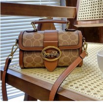 女性用バッグ 新しいスタイルのサドル レディース バッグ ポータブル ショルダー クロスボディ レディース バッグ コントラストカラー 新しいファッション レディース バッグ