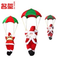 クリスマスパラシュート老人人形スカイダイビングサンタクロースクリスマスピックアップペンダント装飾