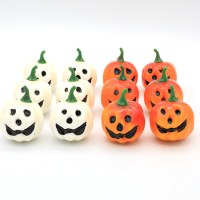 ハロウィーンカボチャカボチャの笑顔の顔フォームスモールカボチャパーティーテーブルトップデコレーション小さな装飾
