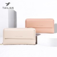 クラシックファッションニッチ韓国スタイルジッパー女性の財布卸売大容量多機能携帯電話バッグホルダー