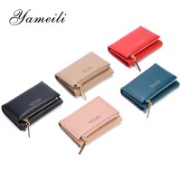 卸売 2024 新作レディースショートウォレット日本と韓国のかわいいカードホルダースナップシンプル 30% オフマルチカードスロット小銭入れ