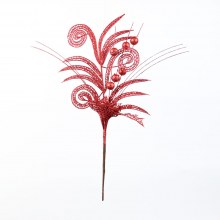 金粉ユリの枝クリスマス装飾クリスマスツリープラグイン雰囲気用品パーティーシミュレーション枝金粉ユリ