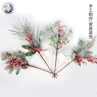 クリスマスの飾り クリスマスツリー 松ぼっくりの挿し木 ホームデコレーション フラワーアレンジメント クリスマスの挿し木