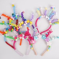 ツイストスティックヘッドバンドかわいい面白い目漫画ヘッドバンドパーティー誕生日ケーキ子供の帽子