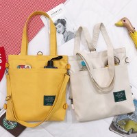 イン多目的女性の韓国スタイルショルダーキャンバスバッグファッショナブルな文学大学生バックパッククラスチュートリアルキャンバスバッグ