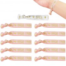 バチェラーパーティー花嫁部族 リストバンド チーム花嫁ブライダルブライズメイドグループ リストバンド セット