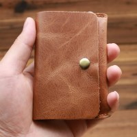 K カードバッグ クレイジーホースレザー メンズ財布 本革 シンプル 第一層 牛革 レトロ カジュアルウォレット 卸売