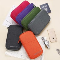 トラベルパスポートバッグ、多機能カードバッグ、ポータブルストレージバッグ、大容量ポータブルドキュメントバッグ、ロングチケットホルダー、財布