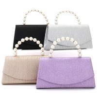 新しいヨーロッパとアメリカのイブニングバッググリッター素材のハイエンドニッチハンドバッグ女性のためのクロスボディバッグ