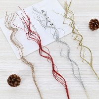 金粉クリスマスドラゴンのひげに浸した金粉ボールクリスマスツリーの装飾新年クリスマス装飾品卸売
