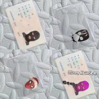 IDカードフード、IDカード保護カバー、透明耐磁性IDカードヘッドカバー、スプーフィングカードホルダー
