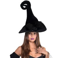 お祝いのドレッシングブラックウィッチハットパーティーホテルゴーストハウスパフォーマンスの小道具、魔女魔女魔女ハロウィーンハット