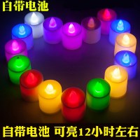 エレクトロニックキャンドルライトロマンチックなLEDリモコンフェリープロポーリーフェリー誕生日アレンジクリスマスKTVホテル