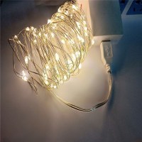 装飾 LED ライト点滅ライト USB スターストリングライト花束誕生日祭装飾雰囲気