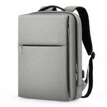 大容量ビジネスコンピュータバックパックメンズバックパックファッショントレンドシンプル学生ポータブルスクールバッグカジュアル