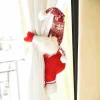 新しい老人カーテン バックル顔のない人形ドア カーテン ネクタイ ロープ創造的な人形ぶら下げクリスマス帽子クリスマス装飾用品