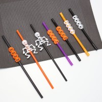 ハロウィーンの装飾バーKTVレストランハロウィーンアレンジされたカボチャストローハロウィーンストロー