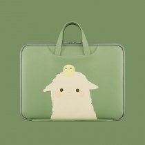 レディースファッション小さな新鮮なタブレットラップトップバッグ新しいかわいい漫画適切なアップルハンドバッグ