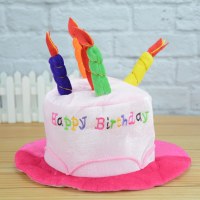 誕生日ケーキの帽子、パフォーマンスパーティーの帽子、仮面舞踏会用品、誕生日パーティー、大人の誕生日帽子