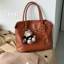 女性用レトロポータブル通勤バッグ、新しい韓国ネットセレブトートバッグ、 大容量 ショルダー脇バッグ