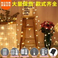 LED クリスタルボールライトバブルボールライトストリングクリスマスライト結婚式フェスティバル屋外装飾星空点滅ライトストリング