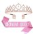 ZP01T粉色幻彩QUEEN（皇冠+肩带）