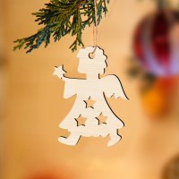クリスマスペンダント家庭用ウッドチップ子供用手描きウッドチップアクセサリーDIY描画落書き木製ハンギングボード薄い木材チップ