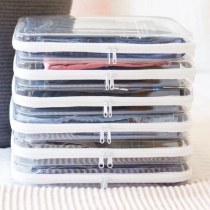 2024 アマゾン PET トラベル収納袋セットデジタルトイレタリー化粧品サブパッ ケージ 収納袋衣類靴