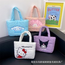 ハンドバッグ ショルダーバッグ 漫画 かわいい ポータブル トートバッグ 学生 通勤バッグ ダウンバッグ