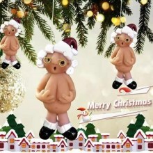 アクリルサンタクロースいたずらオーナメントクリスマスツリー雰囲気装飾ペンダントクリスマスツリーペンダント装飾配置