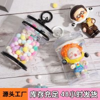 PVC 透明ベビーバッグブラインドボックスディスプレイ収納袋屋外装飾吊り下げバッグ手で運ぶことができますバブルマートベビーバッグ