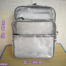 40*30*15 帯電防止難燃性 PVC メッシュ韓国語版コンピュータバックパック静電気