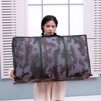 移動バッグ特大肥厚防水オックスフォード布キルト収納袋大容量ダッフルバッグ織バッグ