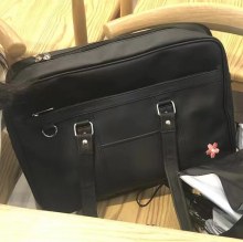 新しい女性の日本の JK 制服 PU バッグ学生通勤スクールバッグ大容量シングルショルダークロスボディバッグハンドバッグ