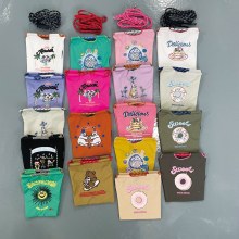 環境に優しいショッピングバッグナイロン布刺繍フラワーハンドバッグナイロンショッピングバッグ