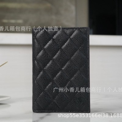 Xiaoxiang 財布 パスポートホルダー ダイヤモンド カードバッグ ショート 二つ折り 本革 牛革 シンプル ID 半折財布
