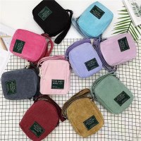 コーデュロイ レトロ オールマッチ レディースバッグ ミニコーデュロイバッグ コーデュロイ レトロ ショルダー 斜め掛け