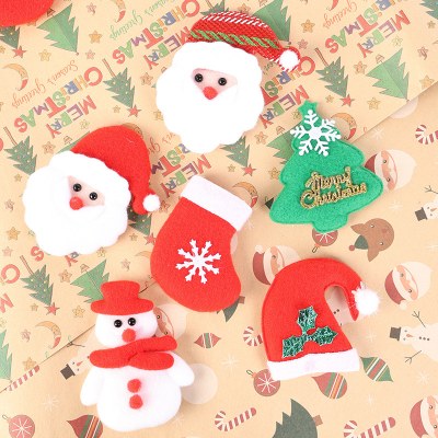 クリスマススポンジかわいい老人雪だるまオーナメントクリスマスツリーストッキング 帽子 カチューシャヘッドバンドアクセサリー