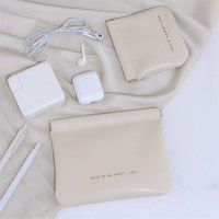 R4 データケーブル収納袋ポータブルバッグ旅行保護携帯電話充電器電源銀行 U ディスクミニ有線イヤホン