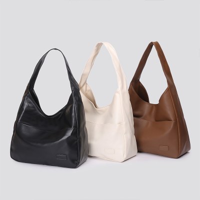 PU トートバッグ 秋冬新作バッグ レディース 大容量 通勤 通学バッグ 韓国 風 シンプル ショルダーバッグ