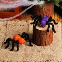 ハロウィン スパイダー ヘアクリップ ゴースト フェスティバル子供大人パーティー装飾小道具面白いスパイダー クリップ ヘアアクセサリー