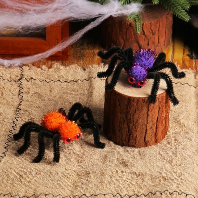 ハロウィン スパイダー ヘアクリップ ゴースト フェスティバル子供大人パーティー装飾小道具面白いスパイダー クリップ ヘアアクセサリー