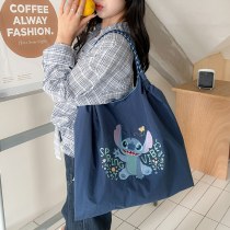 新しいバッグ夏の女性のバッグ刺繍キャンバストートバッグアウトショッピングバッグショルダークロスボディバッグナイロン痛みバッグ